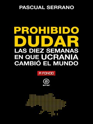 cover image of Prohibido dudar